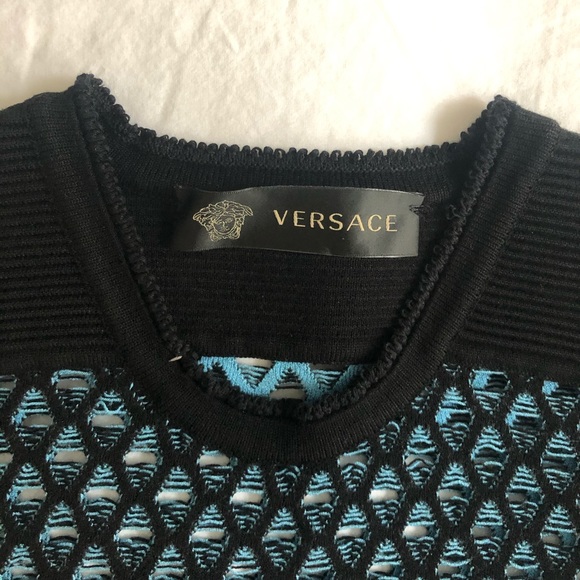 Versace Eyelet Sweater - Picture 2 of 3